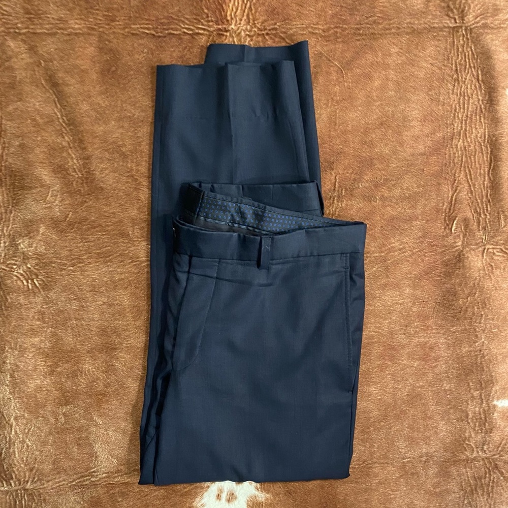 Men’s 🤍Ted Baker London 100% Wool JEFFERSON PANT | Size 35